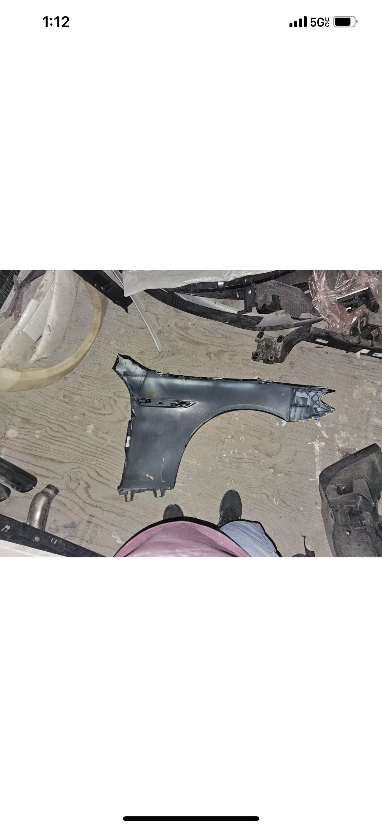 12-19 BMW 640i 650i (F06 F12 F13) LEFT SIDE FENDER